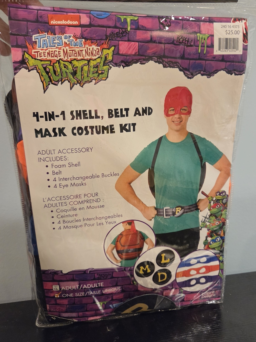 Adult Ninja Turtle Costume